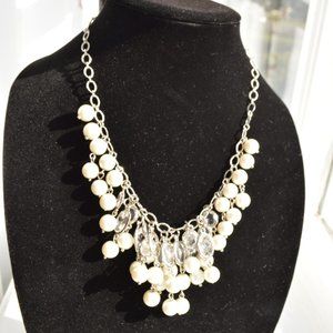 Talbots Mixed Pearl Costume Necklace 10"